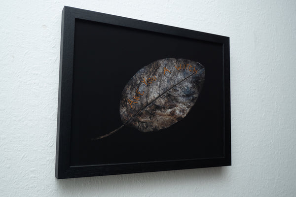 Dee Byrne, Embroidered Leaf