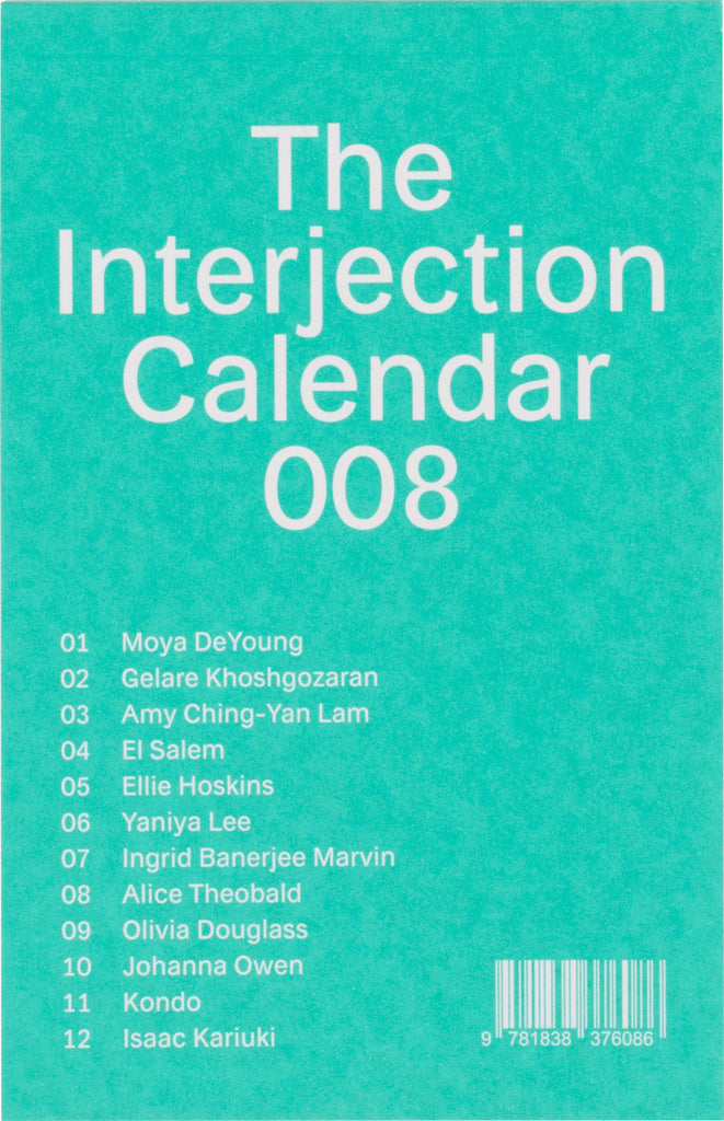 Interjection Calendar 008, Onyeka Igwe