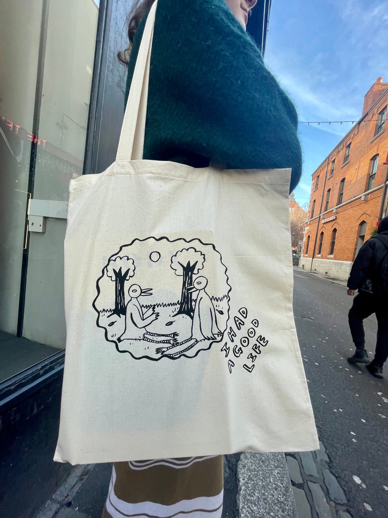 'I had a good life' Tote Bag