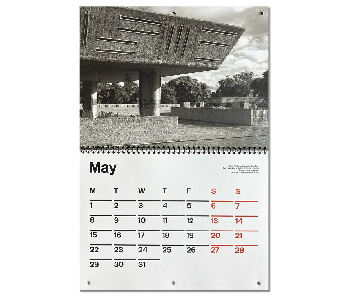 Brutalist Calendar 2023 The Library Project