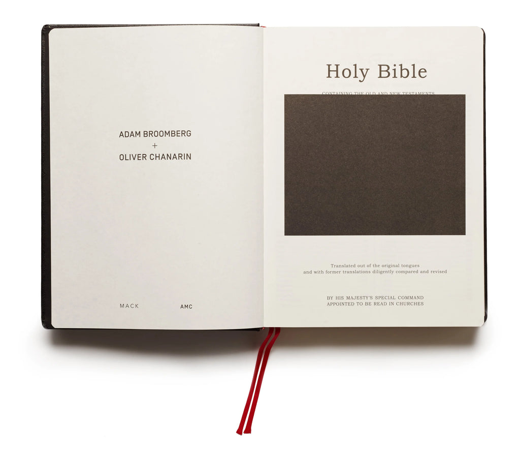 Holy Bible, Adam Broomberg and Oliver Chanarin – The Library Project