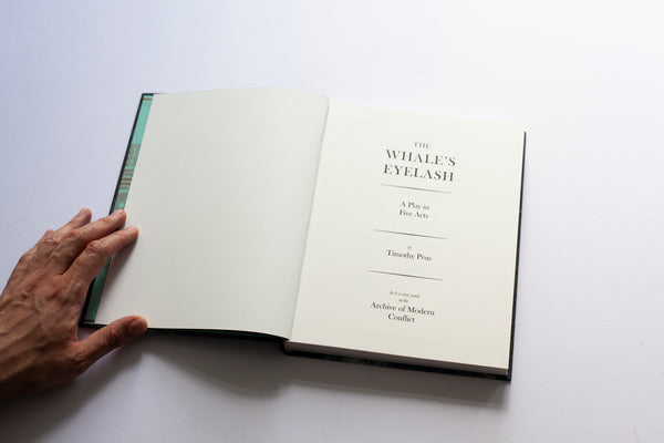 The Whale’s Eyelash: A Play in Five Acts, Timothy Prus