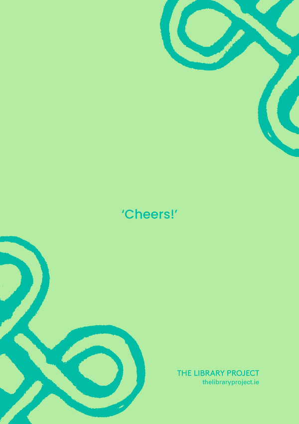 Sláinte | Cheers A5 Greeting Card
