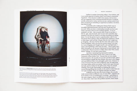 mono.kultur #35, Marina Abramovic: Army Of Me