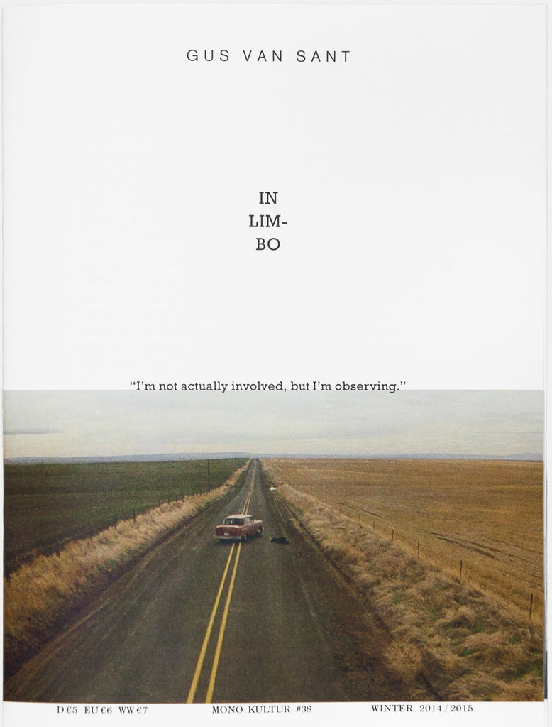 mono.kultur #38, Gus van Sant: I Limbo