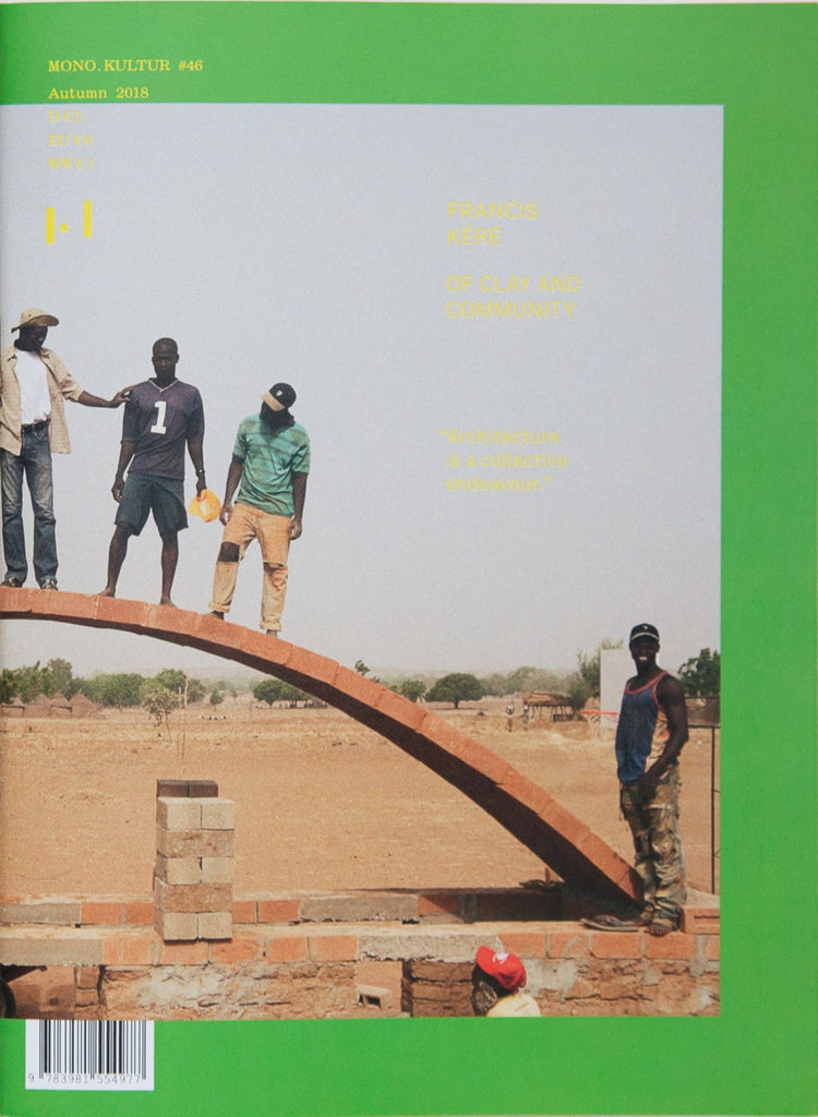 mono.kultur #46, Francis Kéré: As Clay And Community