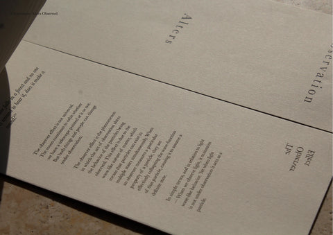 L'observació altera el observat, Hannah McKenna