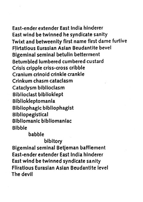ABC in Sound (Sound Poems), Bob Cobbing