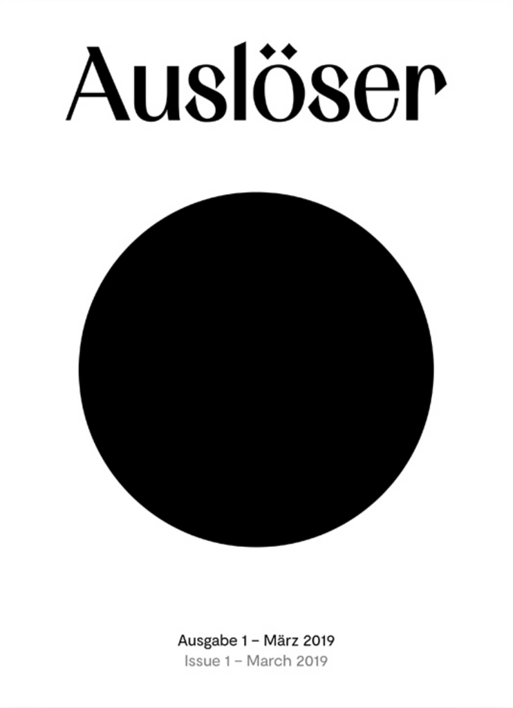 Auslöser, Issue 1