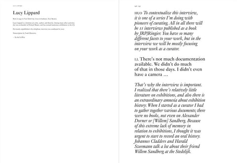 A Brief History of Curating, Hans Ulrich Obrist