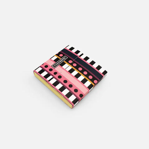 makenotes Sticky Notes - Blackline Pink