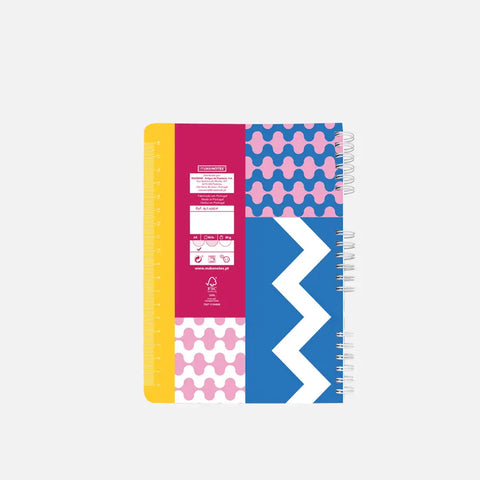 makenotes A5 Spiral Notebook - Bloc Colour