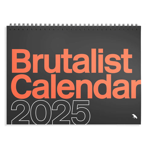 Brutalist Calendar 2025