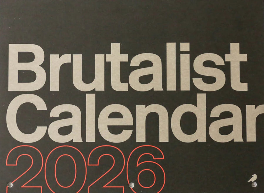 Brutalist Calendar 2026