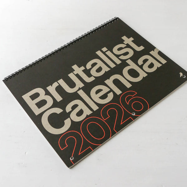 Brutalist Calendar 2026