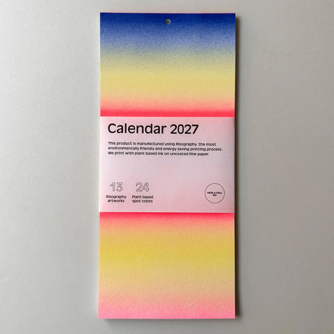 Riso Wall Calendar 2027