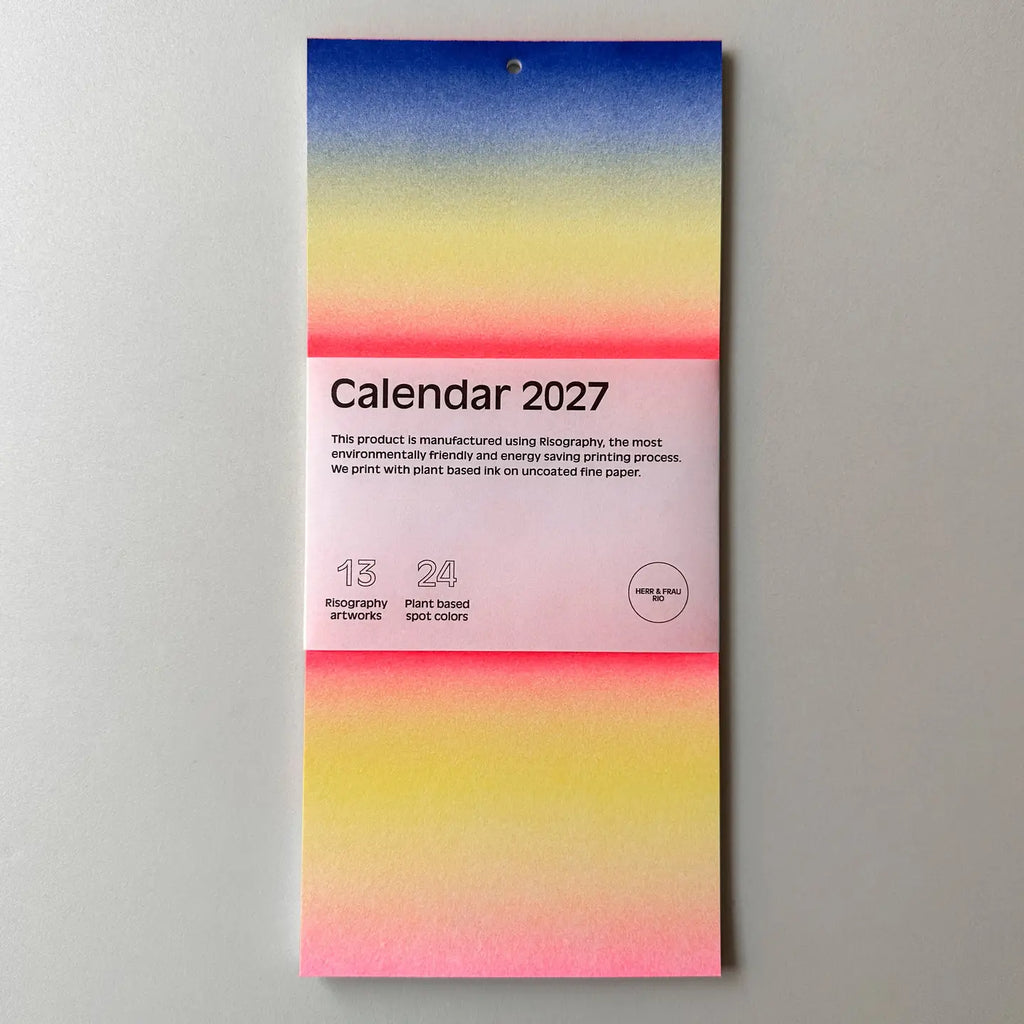 Riso Wall Calendar 2027