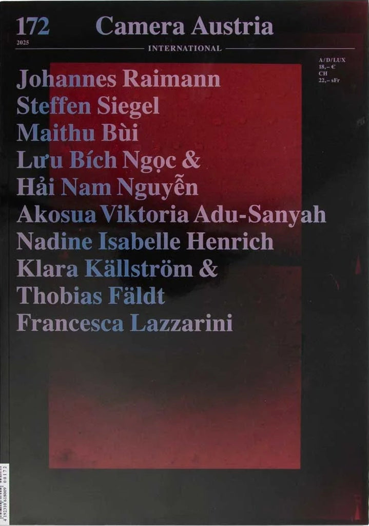 Camera Austria International #172 2025