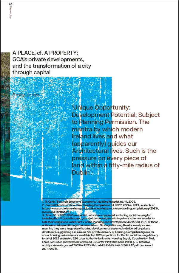 Care and consideration: on the work of Gerry Cahill Architects