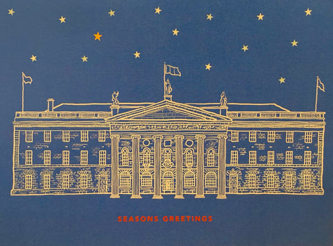 Seasons Greetings GPO Dublin Postcard