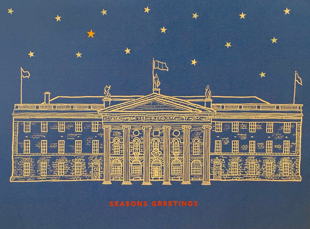 Seasons Greetings GPO Dublin Postcard