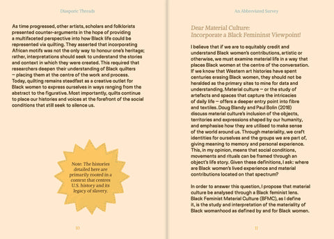 Diasporic Threads - Black Women, Fibre & Textiles