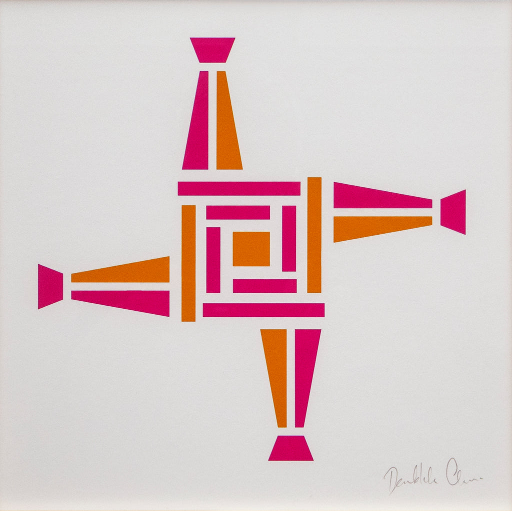 Dervla Clarke, Brigid's Cross: Pink und Orange