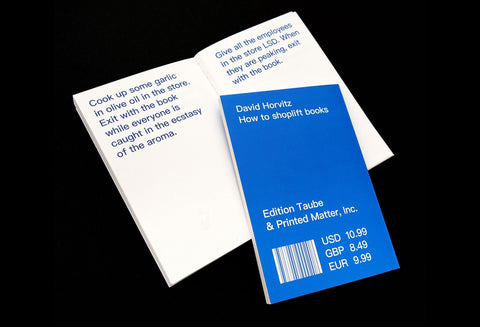 How to shoplift books, David Horvitz (Chinese)