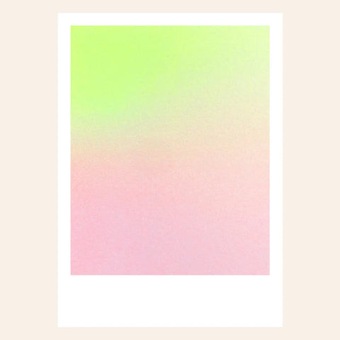 Feeling Yellow Riso Postcard