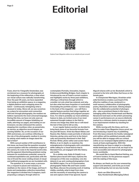 Foam Magazine #67: The Test of Time