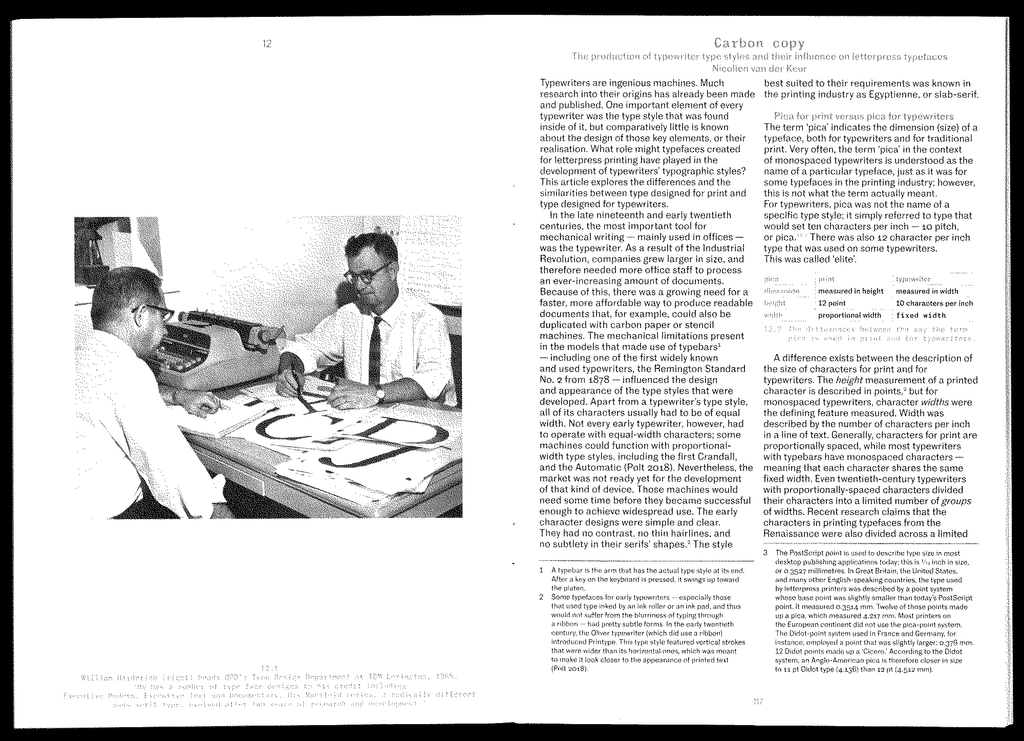 Footnotes, Issue C – The Library Project