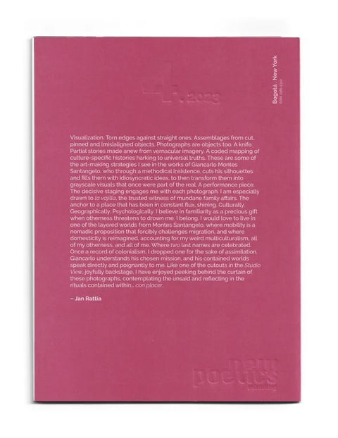 Giancarlo Montes Santangelo: “each one with their own drawing of the past”