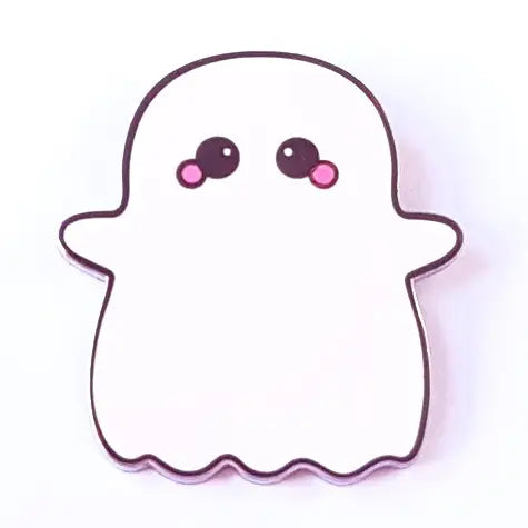 Ghost Hug Enamel Pin