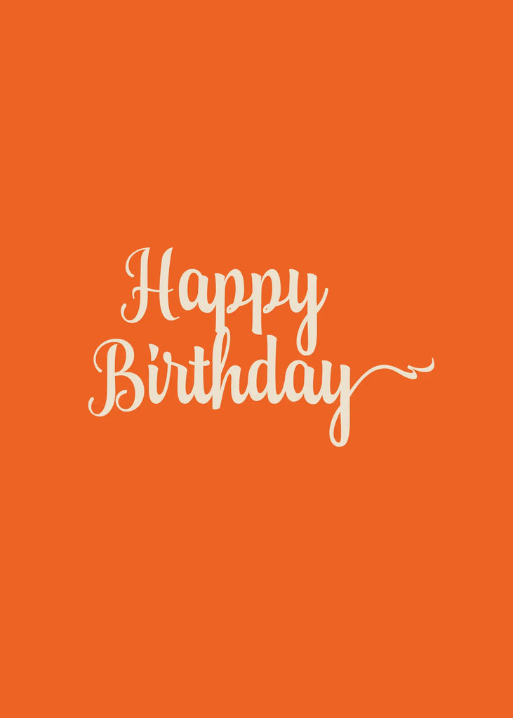 Happy Birthday Greeting Card
