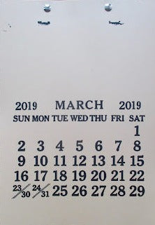 Març de 2019 (un mes), Tim G