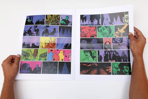 FAHRENHEIT 451’s COMIC,  Francesc Ruiz and Valérie Cudel