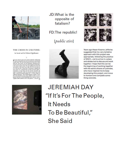 If It's For The People, Jeremiah Day