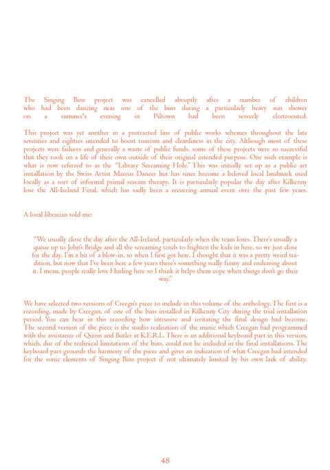 Kilkenny Electroacoustic Research Laboratory Anthology Vol. 2, Raidió na hEorpha