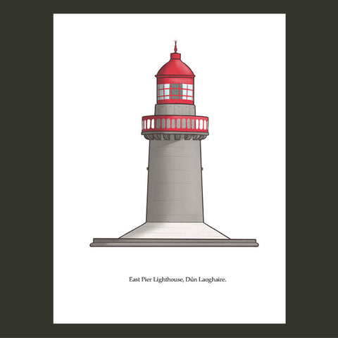 Targeta de felicitats del far de East Pier, Joe Hollingsworth i OystercatcherTF