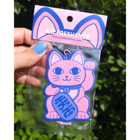 Maneki Neko Car Air Freshener