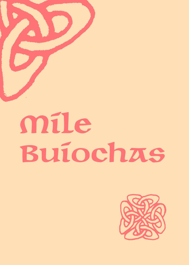Míle Buíochas | Thanks a Million Greeting Card