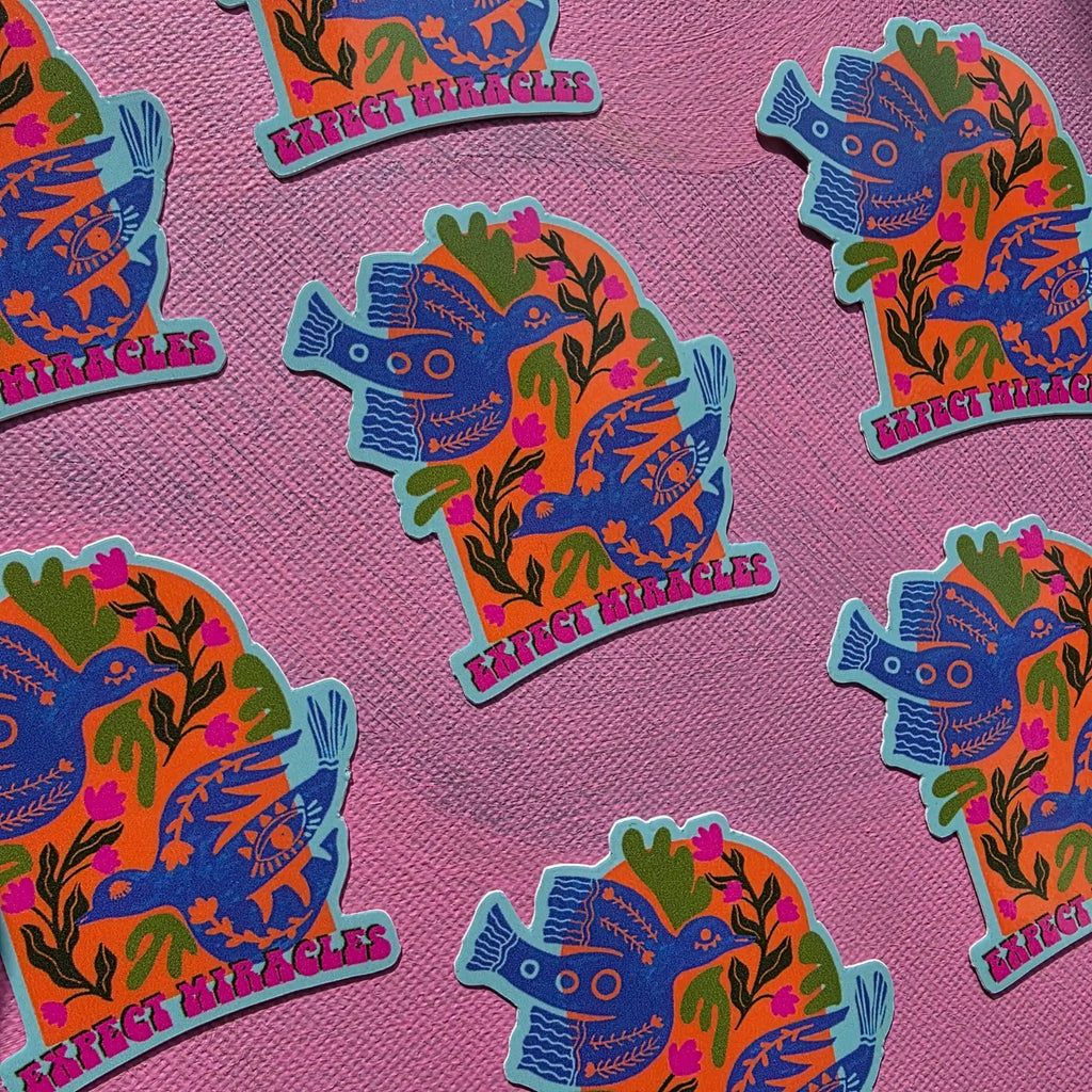 Expect Miracles premium stickers, Rukmini Kelkar