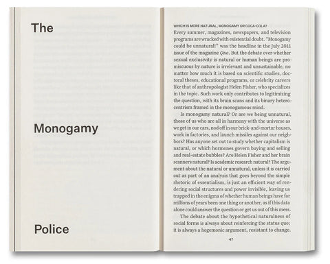Monogamous Mind, Polyamorous Terror, Brigitte Vasallo