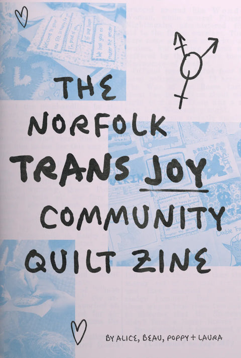 Zine de la colta comunitària Trans Joy de Norfolk