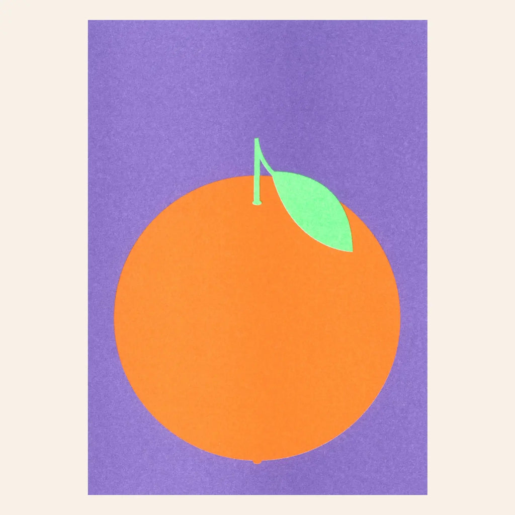 Orange Postcard