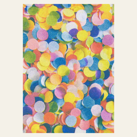 Paper Confetti Riso Postcard