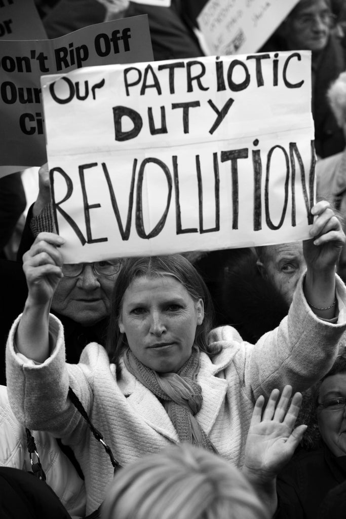 Revolution Our Patriotic Duty Notecard, Paula Geraghty