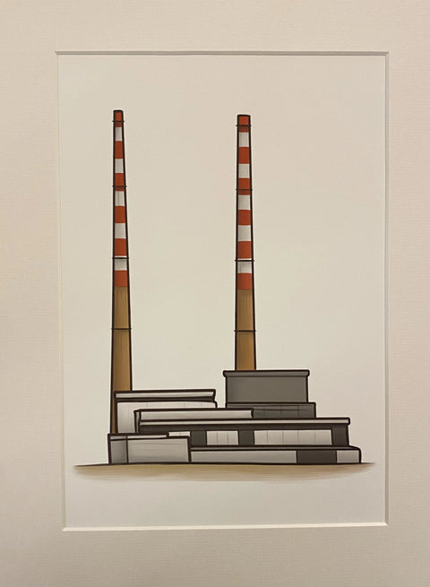 Pigeon House Mounted Print, Joe Hollingsworth & OystercatcherTF
