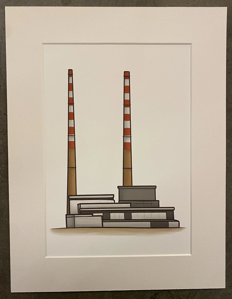 Pigeon House Mounted Print, Joe Hollingsworth & OystercatcherTF
