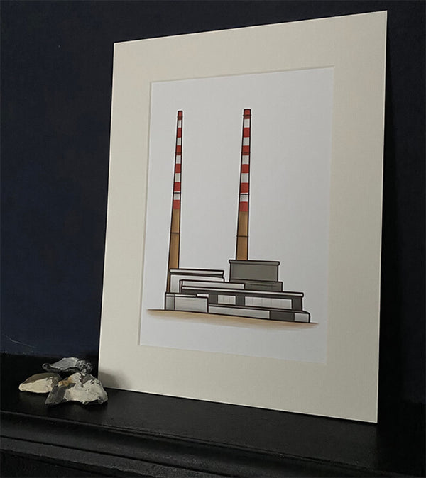 Pigeon House Mounted Print, Joe Hollingsworth & OystercatcherTF